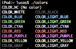 Infinite Red Black Theme for Terminal.app